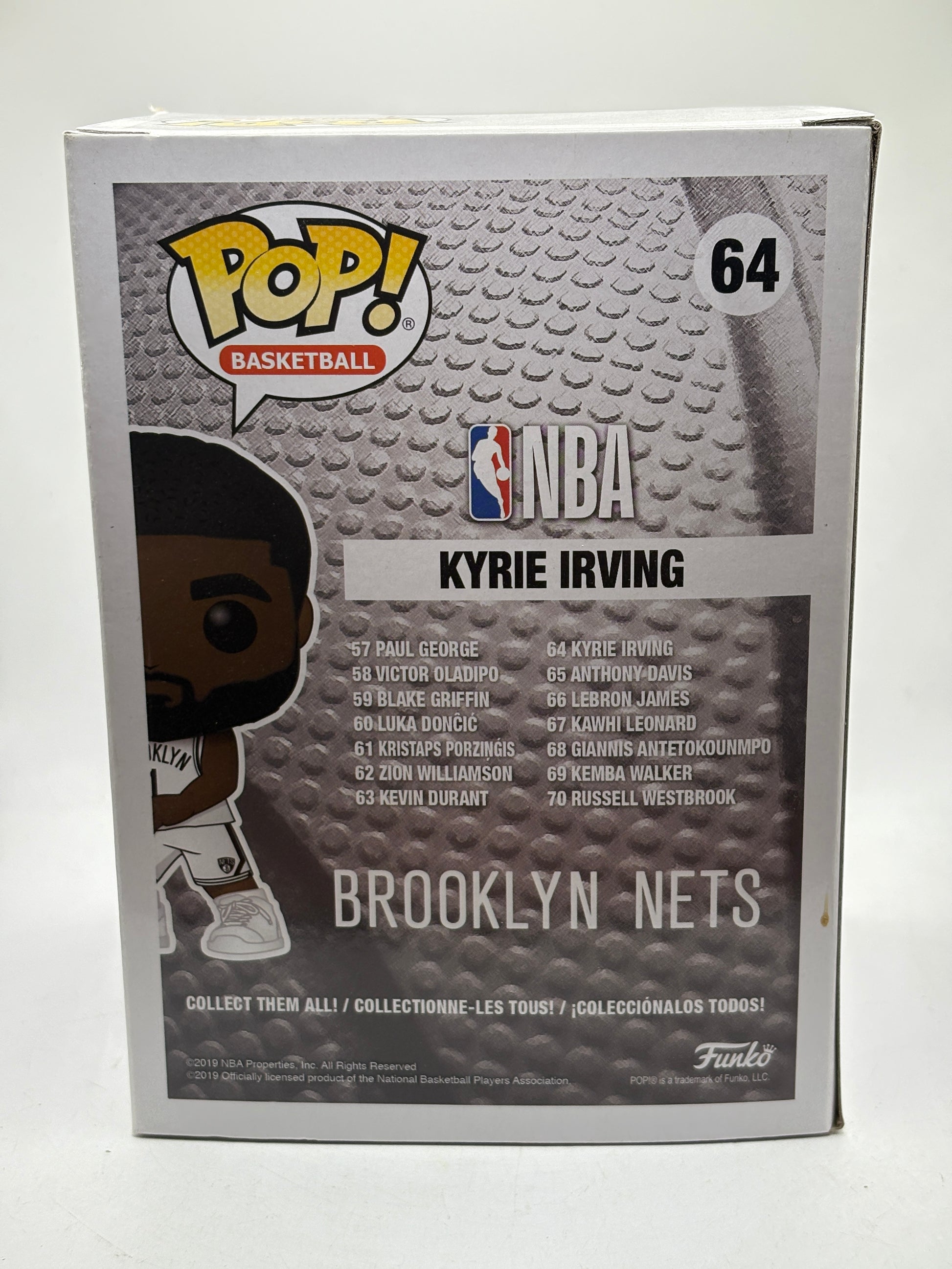 Funko POP! Basketball Brooklyn Nets #64 Kyrie Irving Vinyl Figure image 3