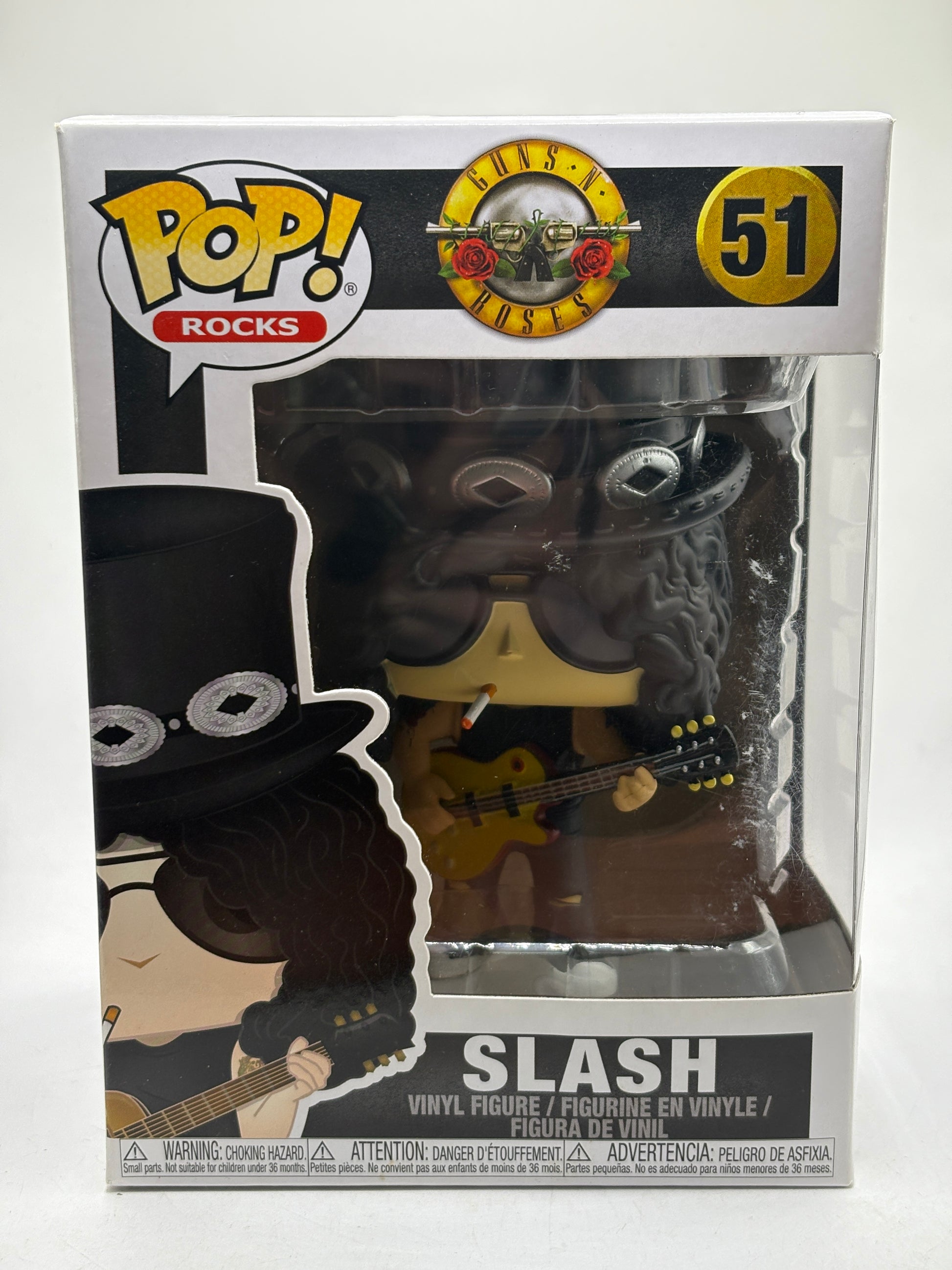 Funko POP! Rocks Guns n Roses #51 Slash Vinyl Figure image 1