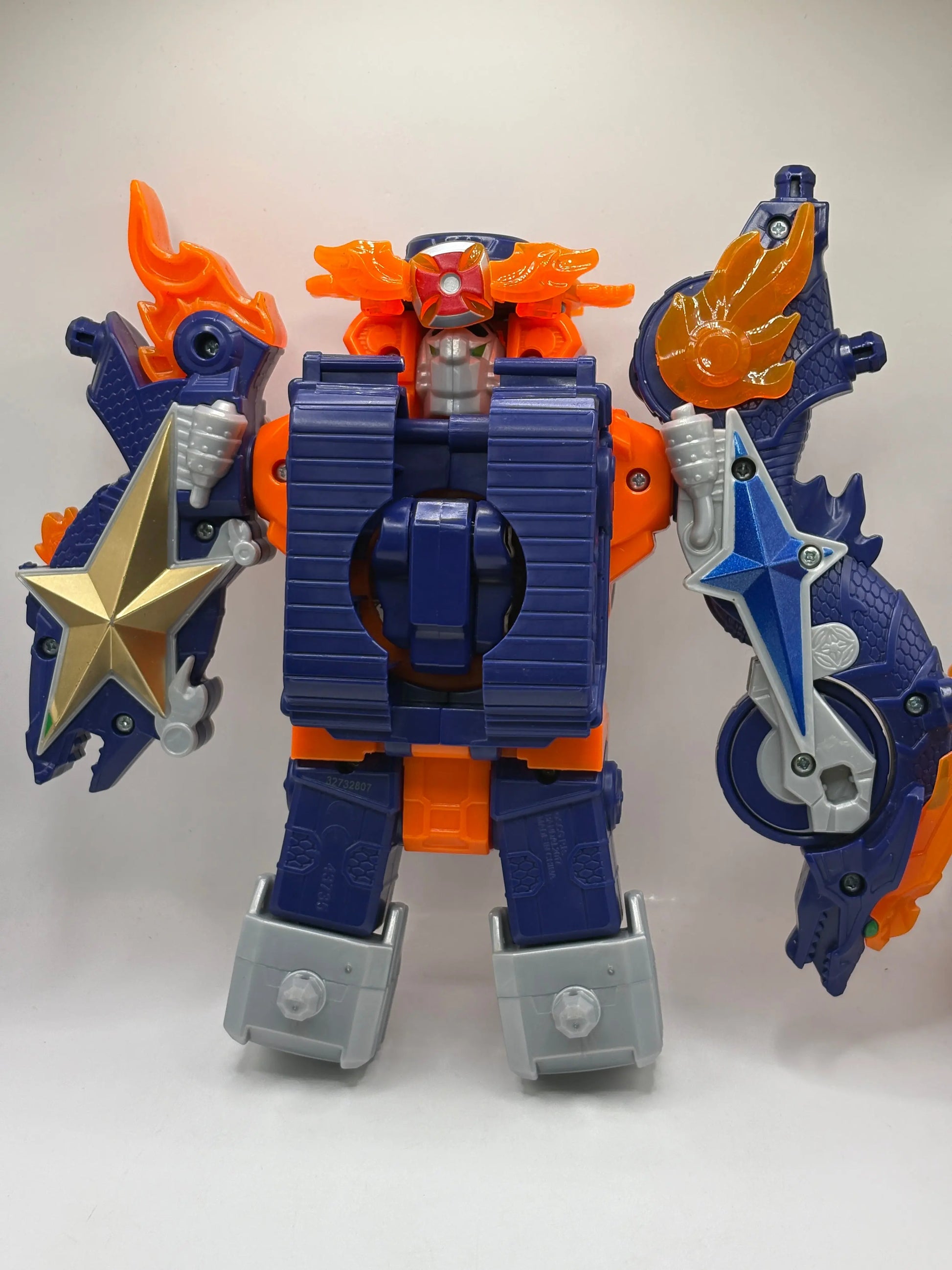 Power Rangers Ninja Steel Ninninger DX Gekiatsu DaiOh Blaze Megazord Incomplete FRENLY BRICKS - Open 7 Days
