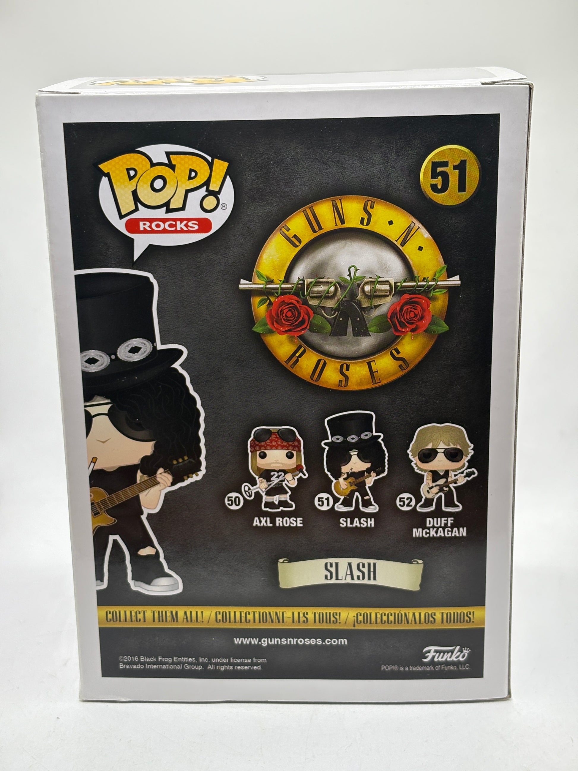 Funko POP! Rocks Guns n Roses #51 Slash Vinyl Figure image 3