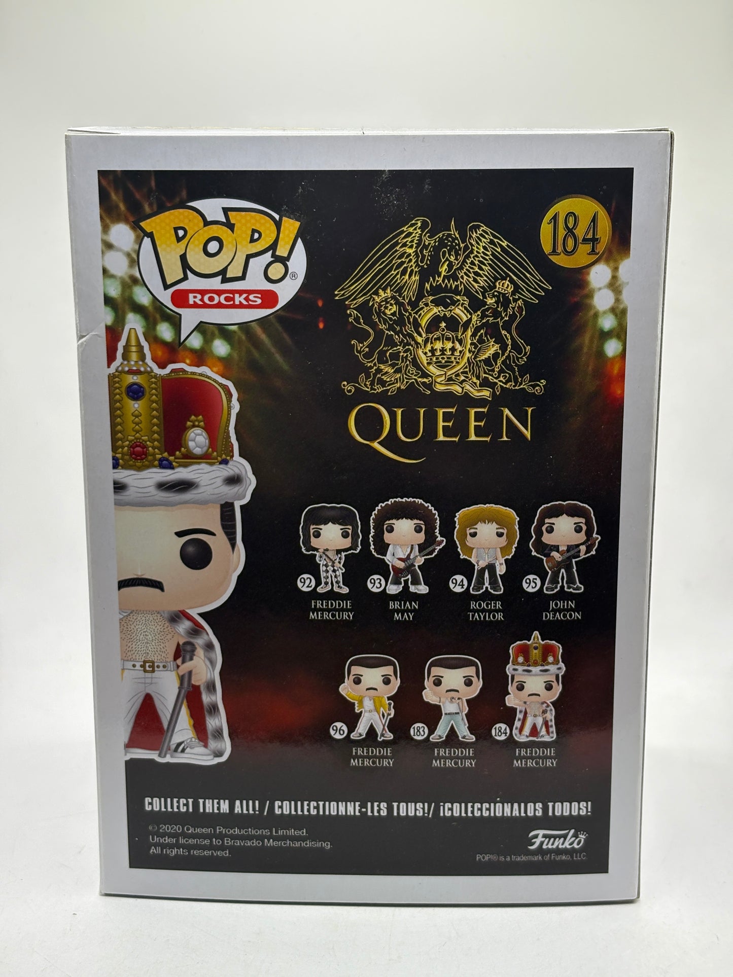 Funko POP! Rocks Queen #184 Freddie Mercury Vinyl Figure