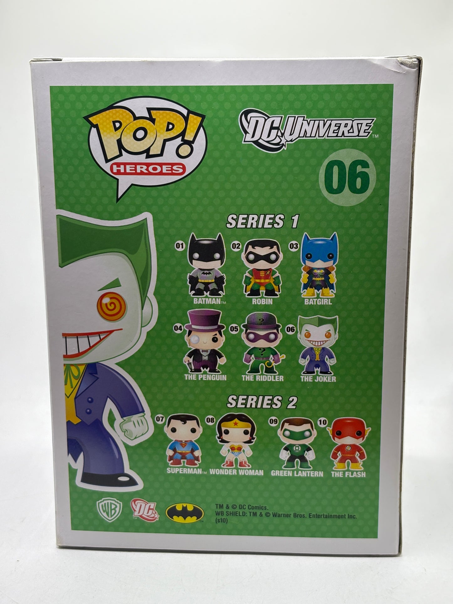 Funko POP! Heroes DC Universe #06 The Joker Vinyl Figure