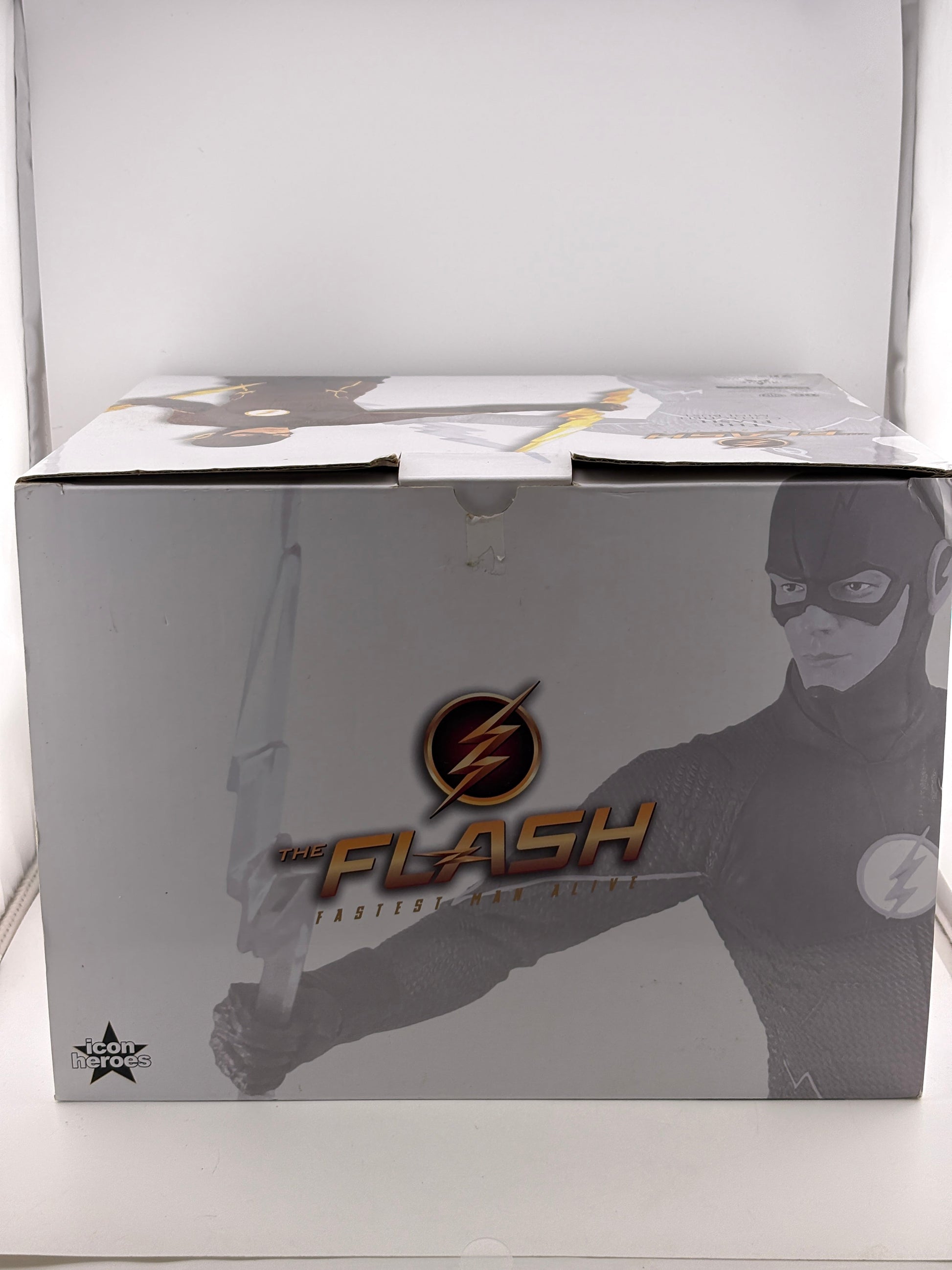 Icon Heroes DC The Flash - The Flash Collectible Mini Bust Statue Limited Edition /1000 COA FRENLY BRICKS - Open 7 Days