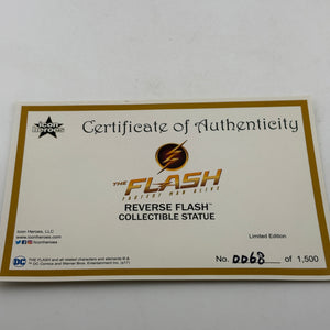 Icon Heroes DC The Flash - Reverse Flash Collectible Statue Limited Edition /1500 Open FRENLY BRICKS - Open 7 Days