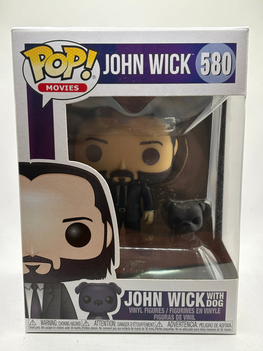 Funko POP! Movies John Wick #580 John Wick with Dog Vinyl Figures