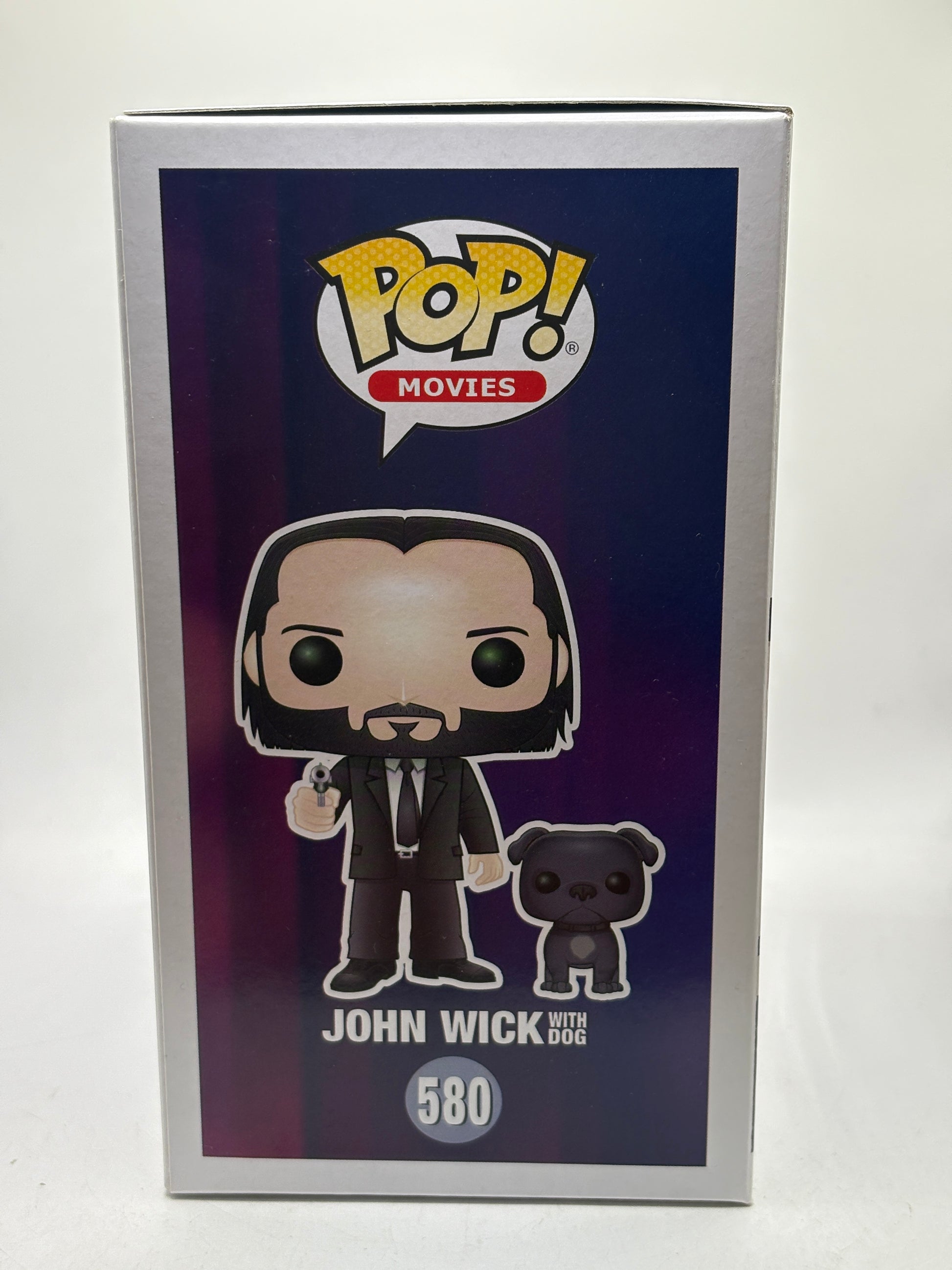 Funko POP! Movies John Wick #580 John Wick with Dog Vinyl Figures image 4