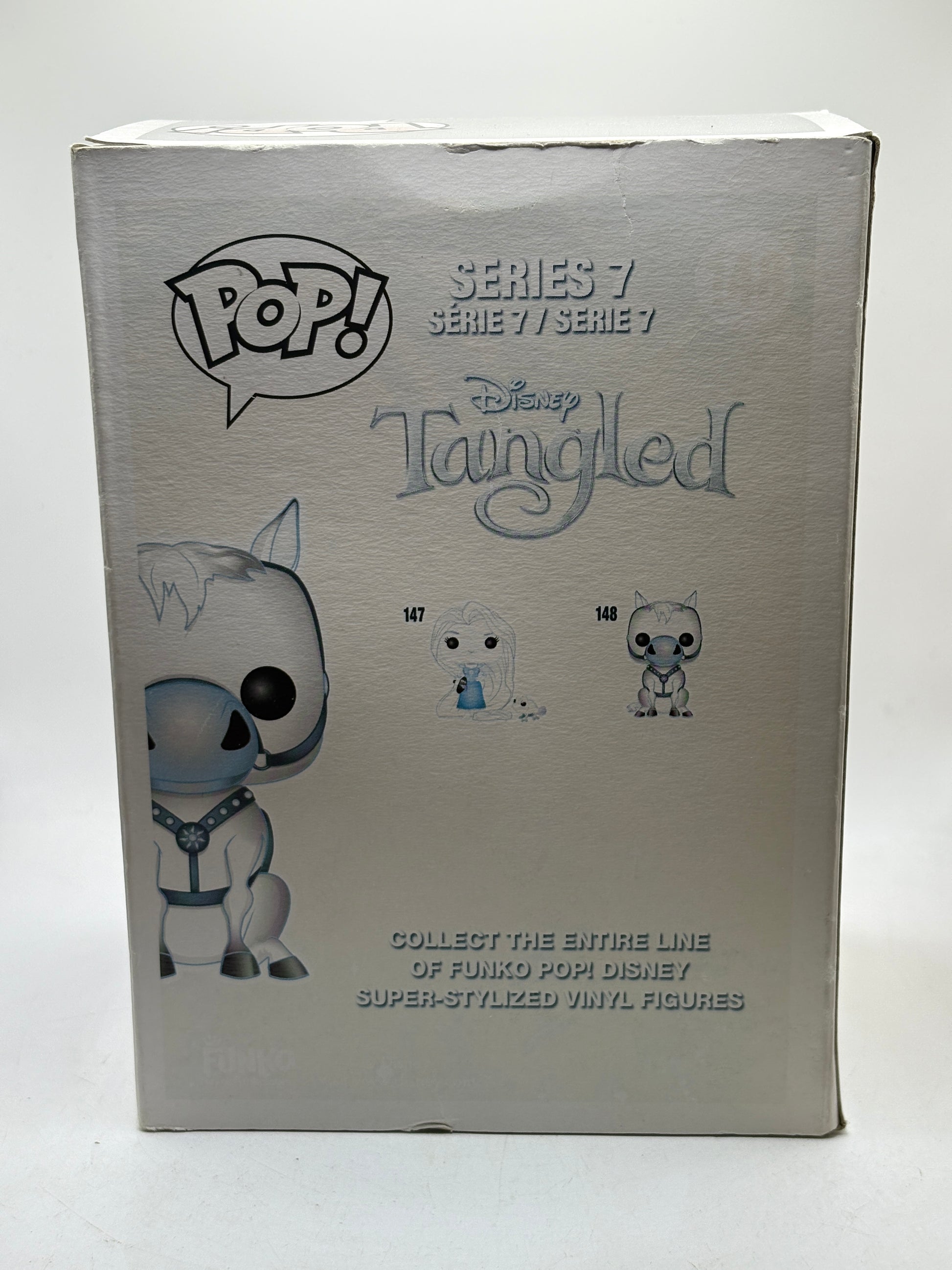 Funko POP! Disney #148 Maximus Vinyl Figure Sun Faded Box Damage image 3