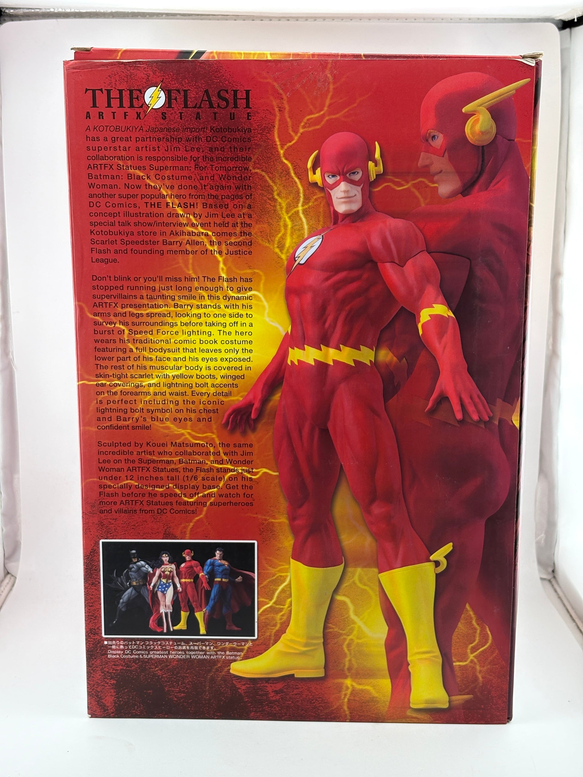 DC The Flash Kotobukiya ArtFX 1/6 PVC Statue 12" No Inner Mould * FRENLY BRICKS - Open 7 Days