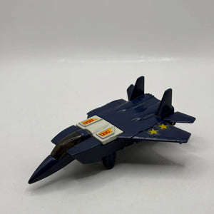1985 Bandai Gobots Blue Leader 1 Transforming robot MR-25 Jet Plane Vintage FRENLY BRICKS - Open 7 Days