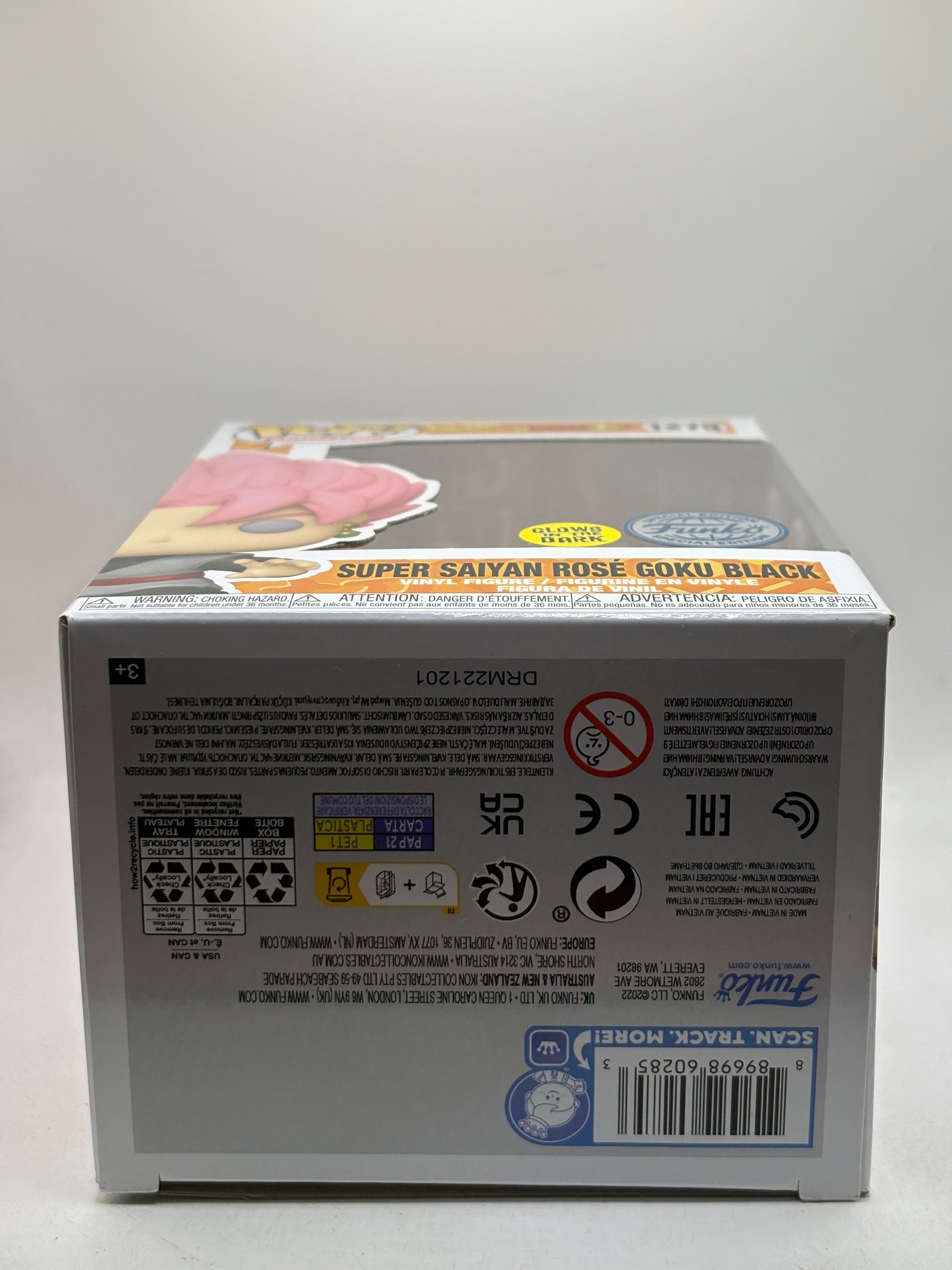 Funko POP! Animation Dragon Ball Super #1279 Super Saiyan Rose Goku Black Glow SE image 6