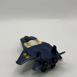 1985 Bandai Gobots Blue Leader 1 Transforming robot MR-25 Jet Plane Vintage FRENLY BRICKS - Open 7 Days