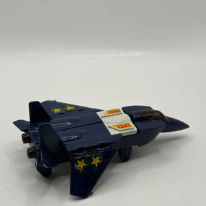 1985 Bandai Gobots Blue Leader 1 Transforming robot MR-25 Jet Plane Vintage FRENLY BRICKS - Open 7 Days