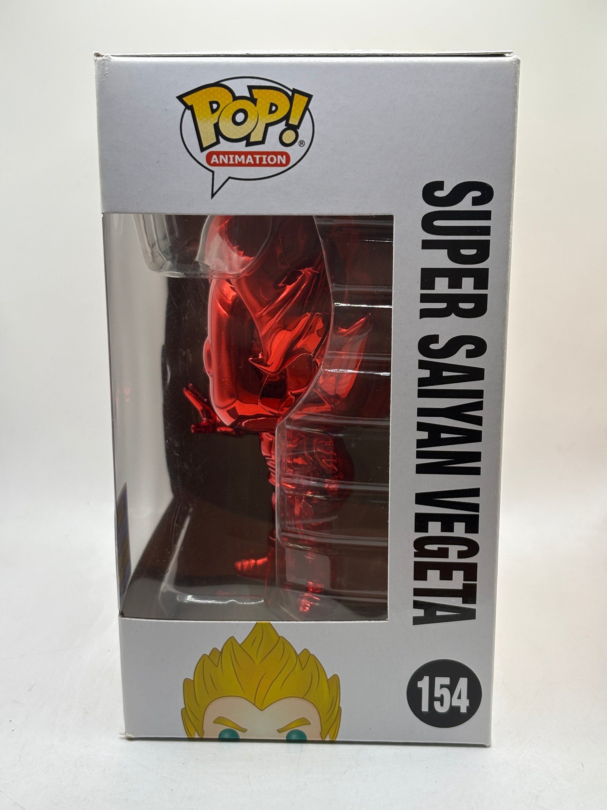 Funko POP! Animation Dragon Ball Z #154 Super Saiyan Vegeta 2019 Summer Exclusive image 2