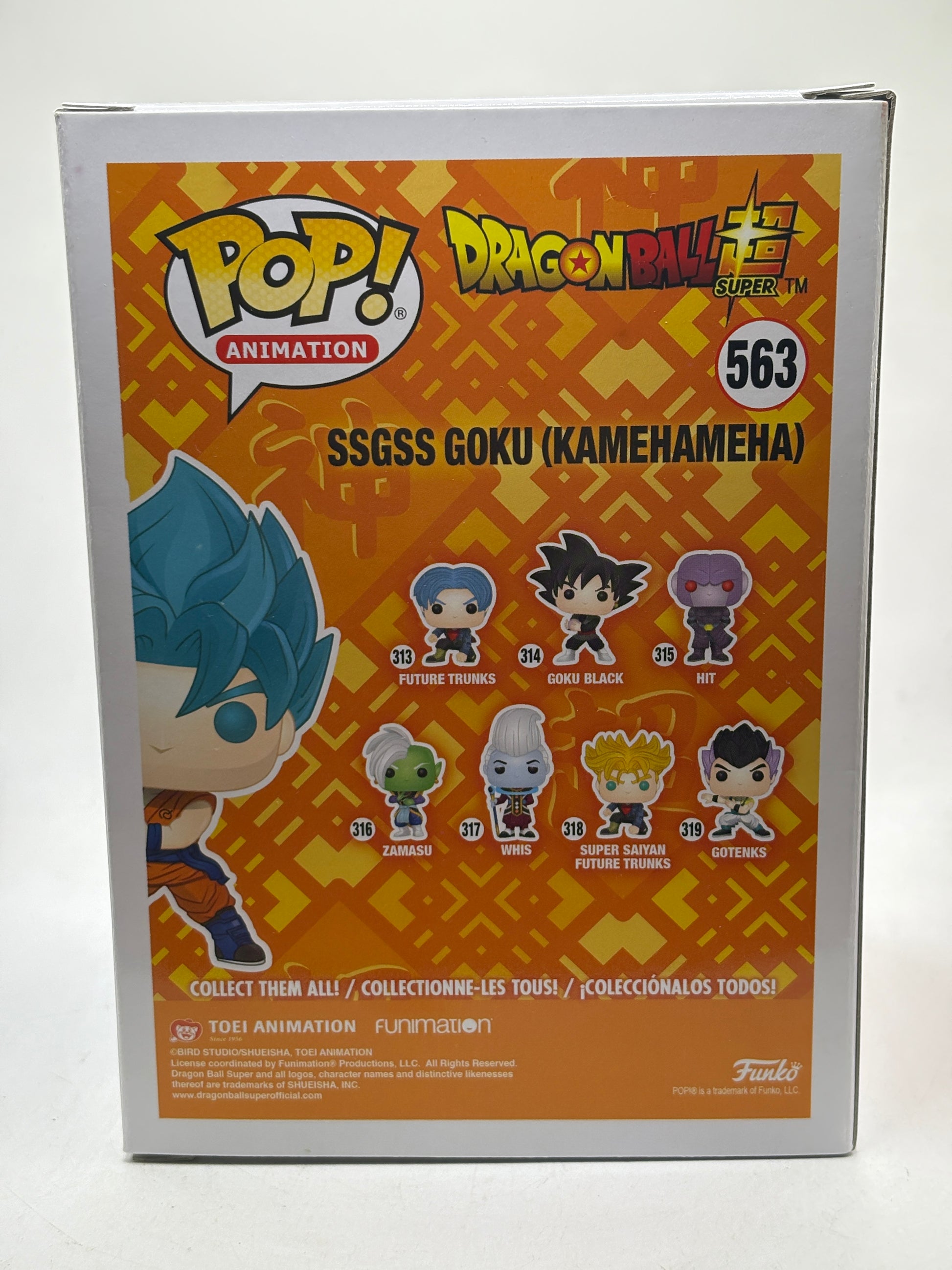 Funko POP! Animation Dragon Ball Super #563 SSGSS Goku (Kamehameha) SE image 3