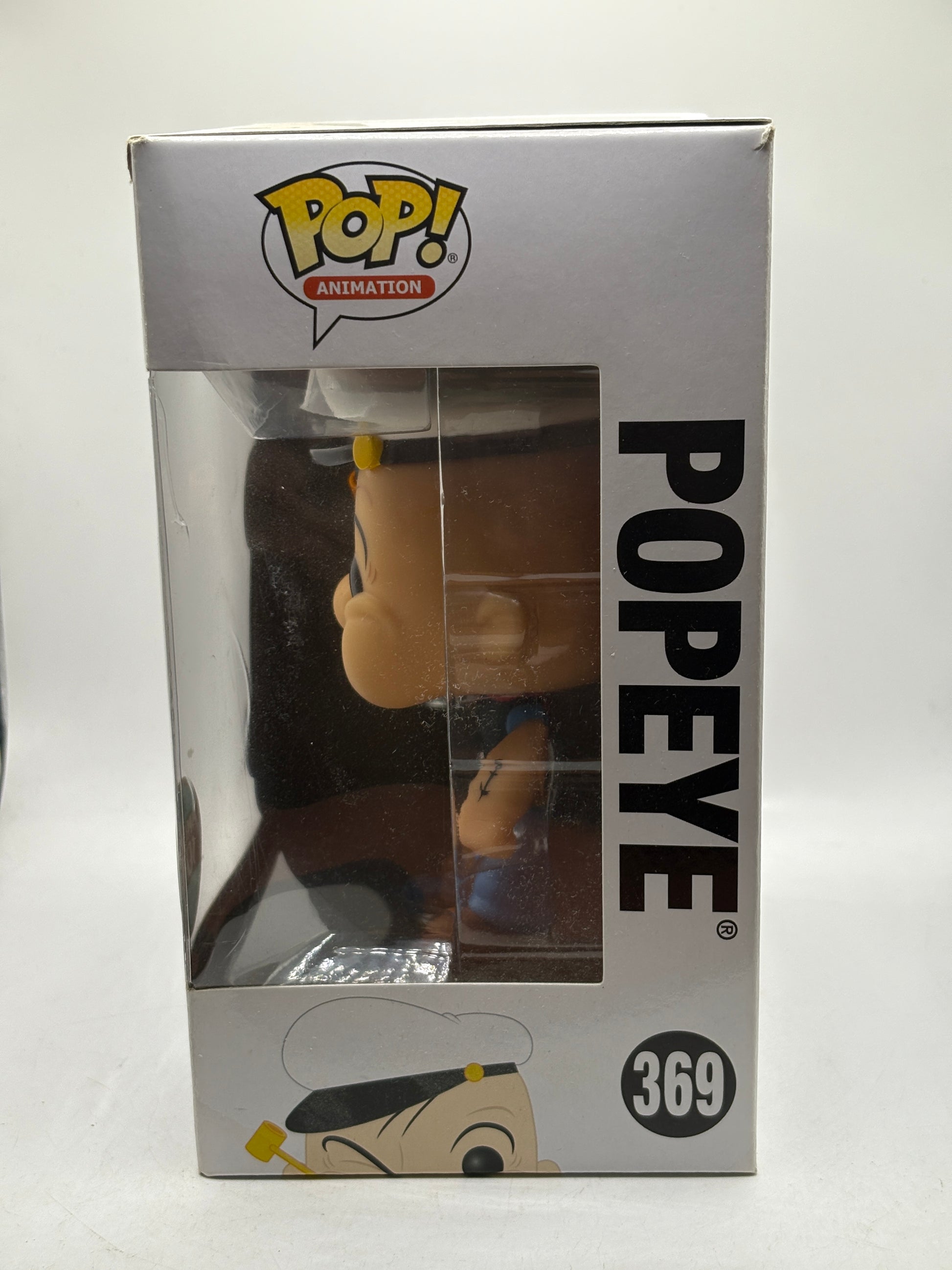 Funko POP! Animation Popeye #369 Popeye Specialty Series Box Damage image 2
