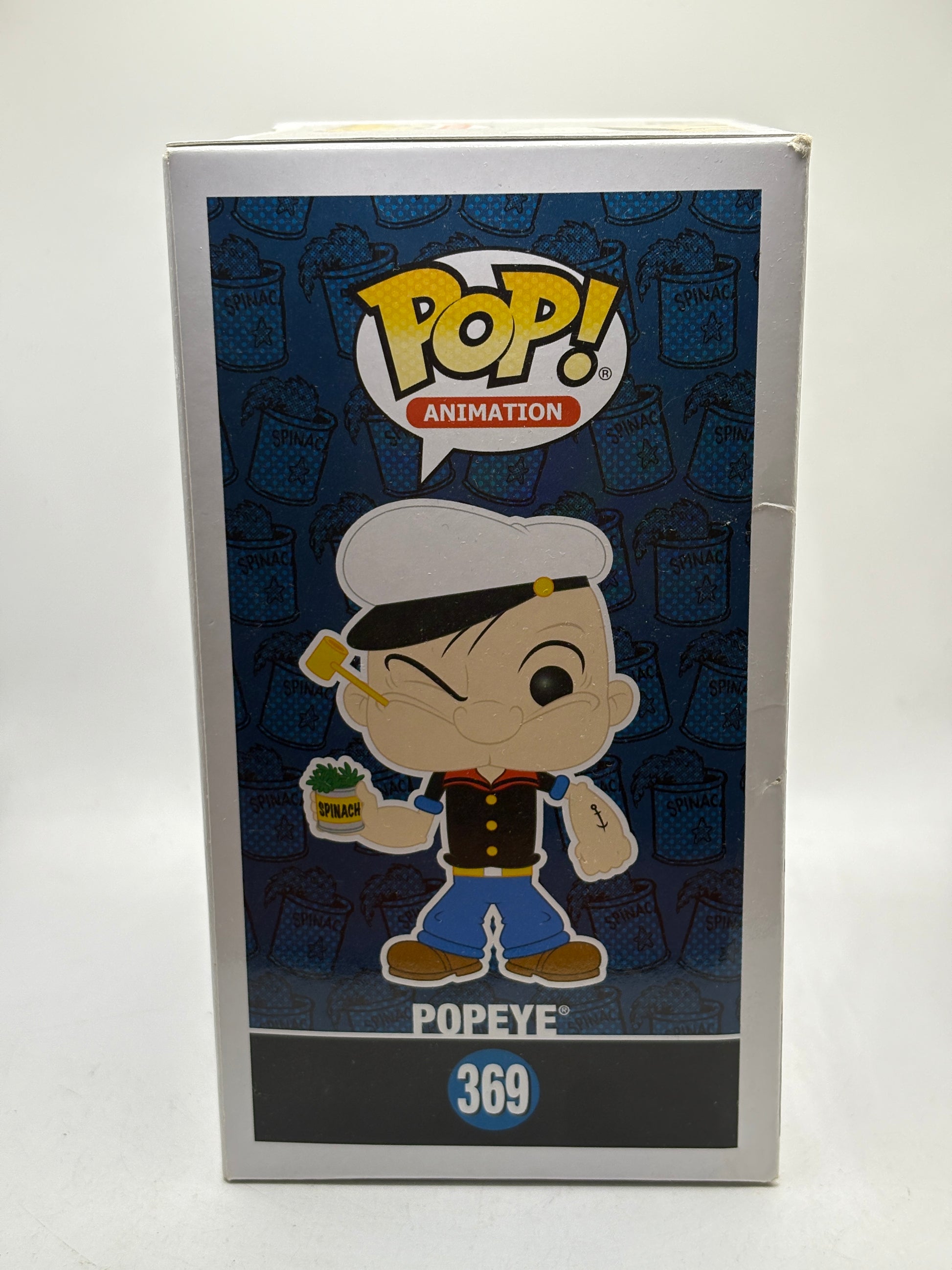 Funko POP! Animation Popeye #369 Popeye Specialty Series Box Damage image 4