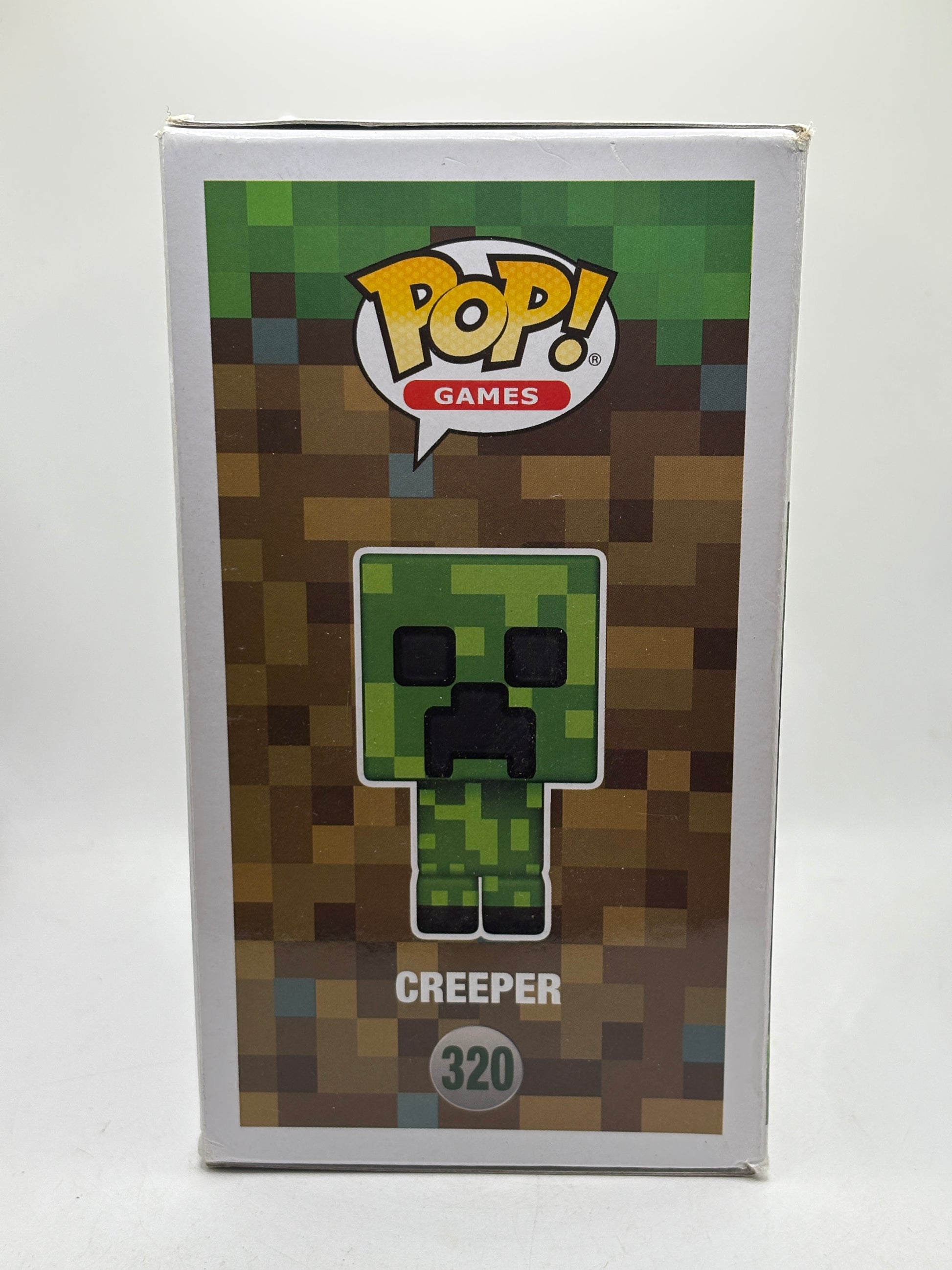 Funko POP! Games Minecraft #320 Creeper Vinyl Figure Box Damage image 4