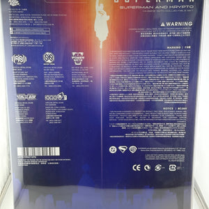 Hot Toys Superman & Krypto Deluxe 1/6 Scale Figure MMS812 Brand New FRENLY BRICKS - Open 7 Days