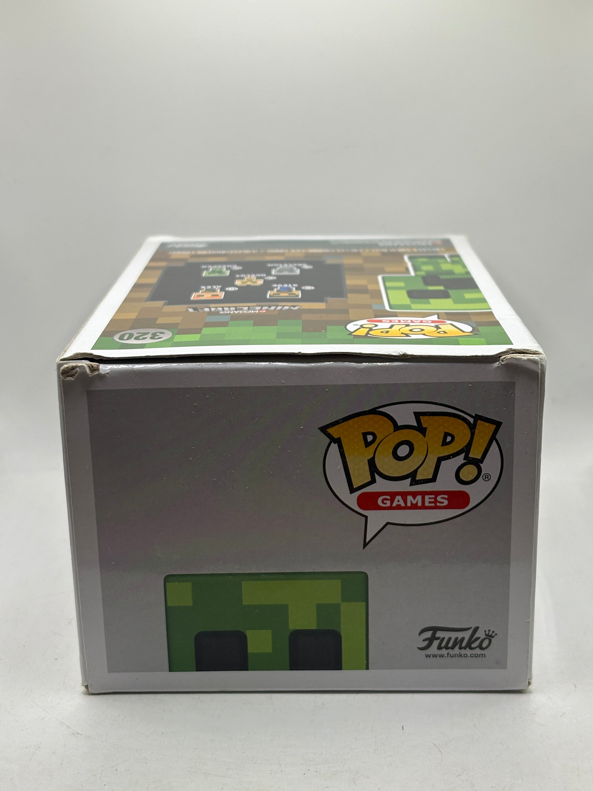 Funko POP! Games Minecraft #320 Creeper Vinyl Figure Box Damage image 5