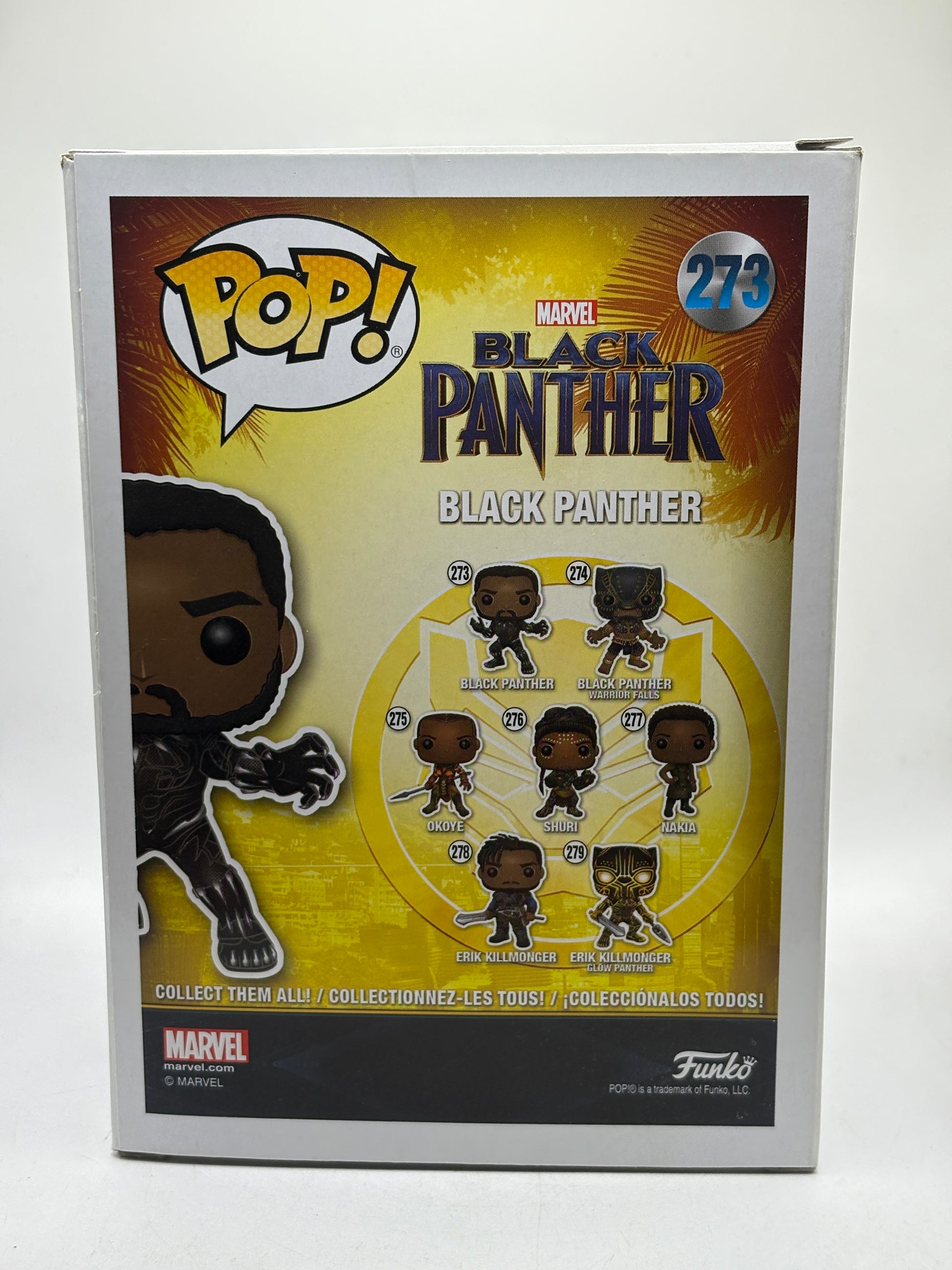 Funko POP! Marvel Black Panther #273 Black Panther Limited Chase image 3