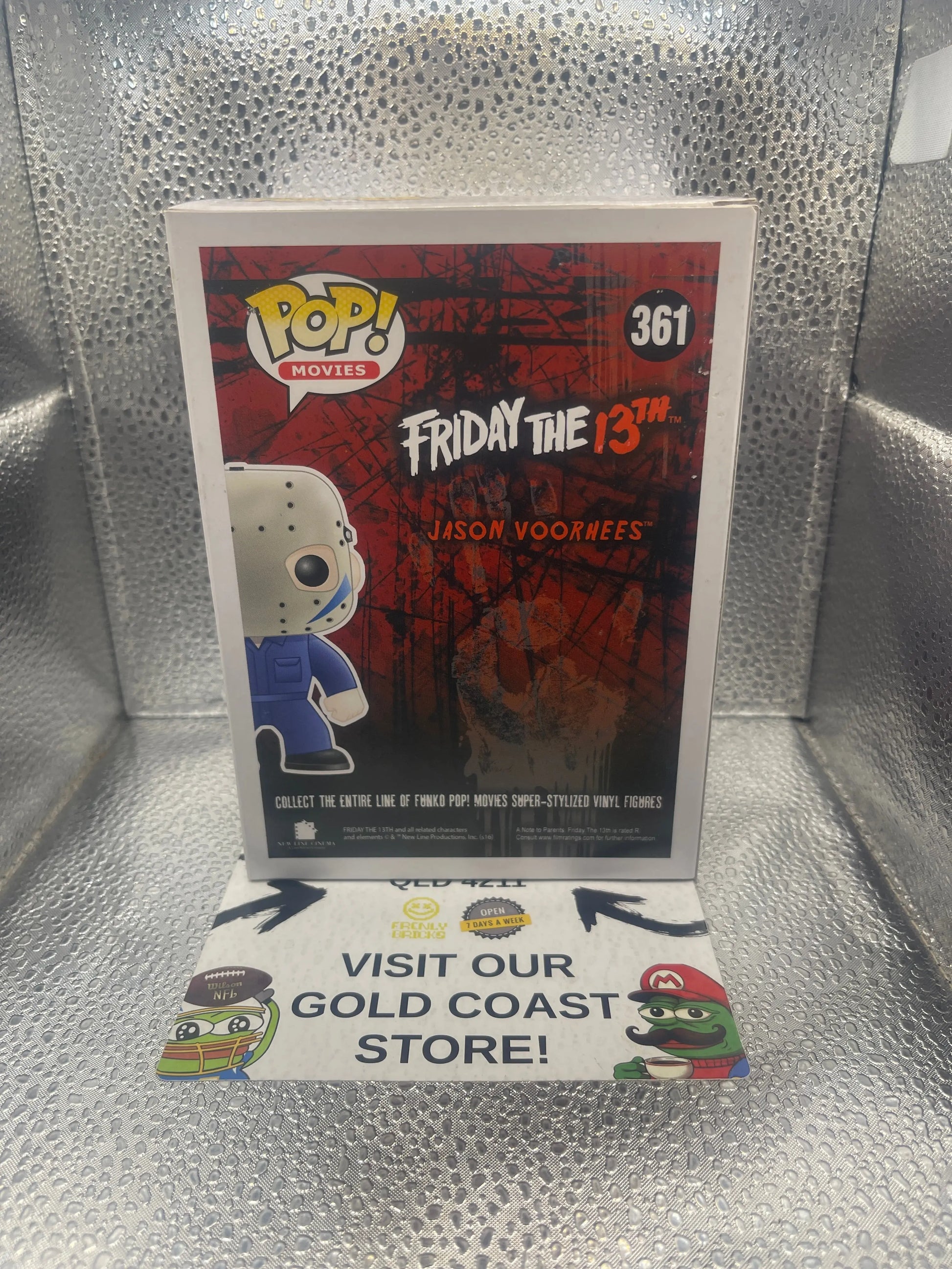 Funko Pop! Friday The 13th Jason Voorhees 361 Hot Topic Exclusive FRENLY BRICKS - Open 7 Days