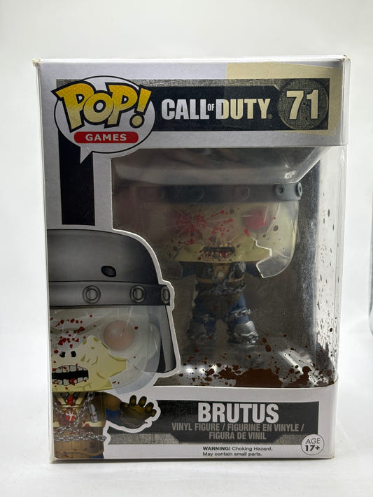 Funko POP! Games Call of Duty #71 Brutus Vinyl Figure Box Damage FRENLY BRICKS - Open 7 Days