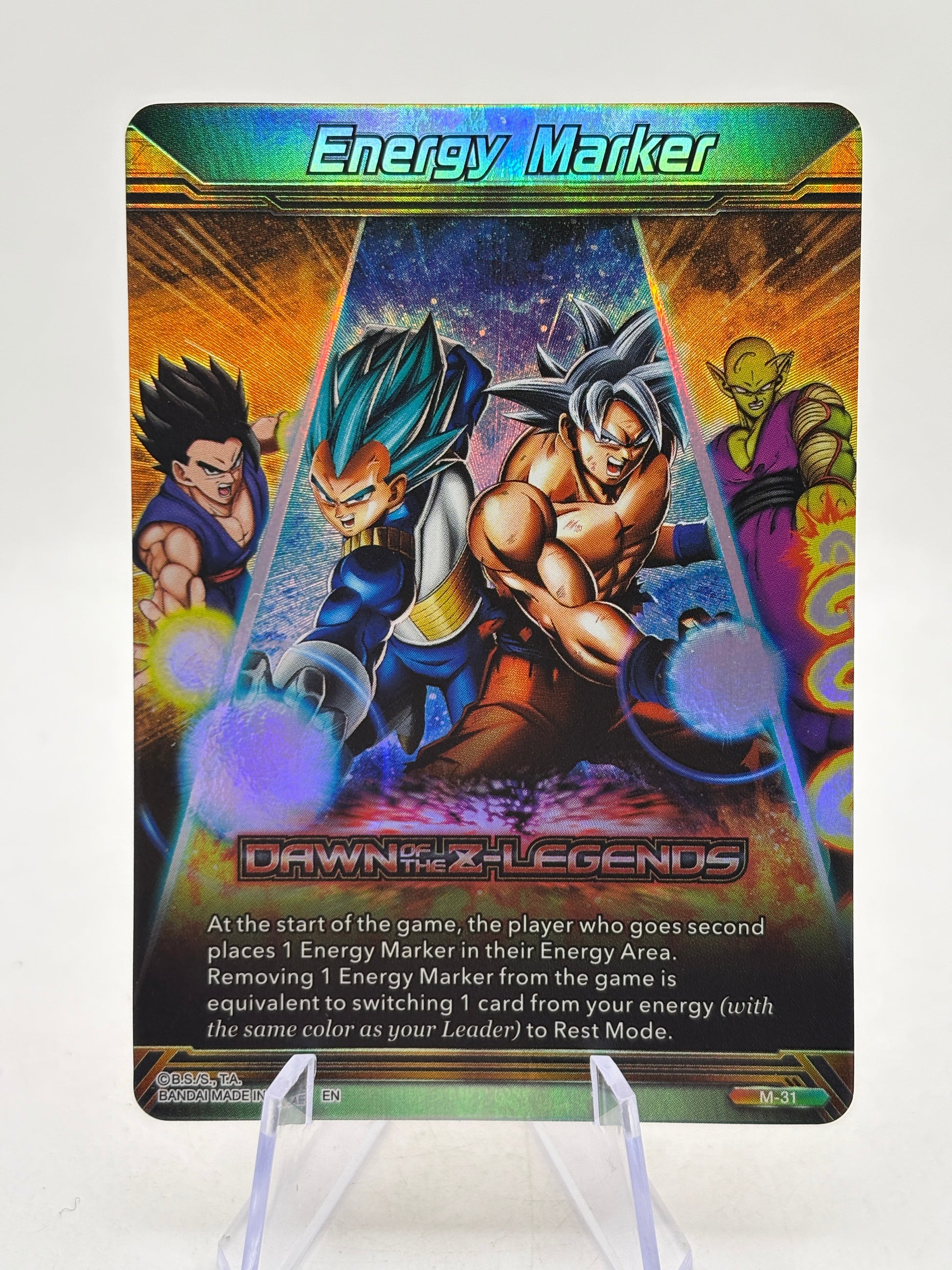 Dragon Ball Super Masters - Energy Marker M-31 Dawn of the Z Legends image 1