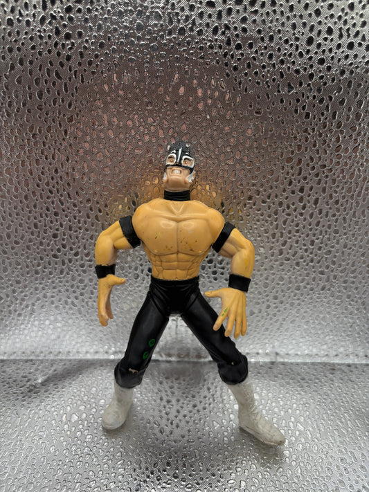 1999 Smash 'n Slam Wrestlers WCW NWO Rey Mysterio Jr Bonus Figure FRENLY BRICKS - Open 7 Days