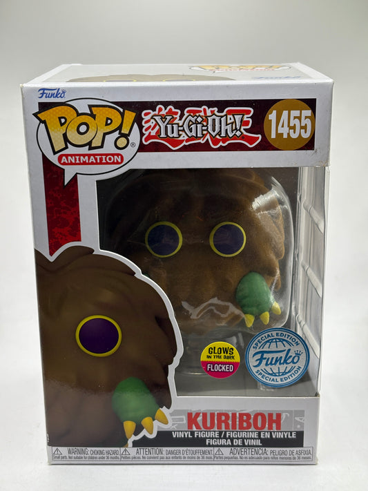 Funko POP! Animation Yu-Gi-Oh! #1455 Kuriboh Glow Flocked Special Edition