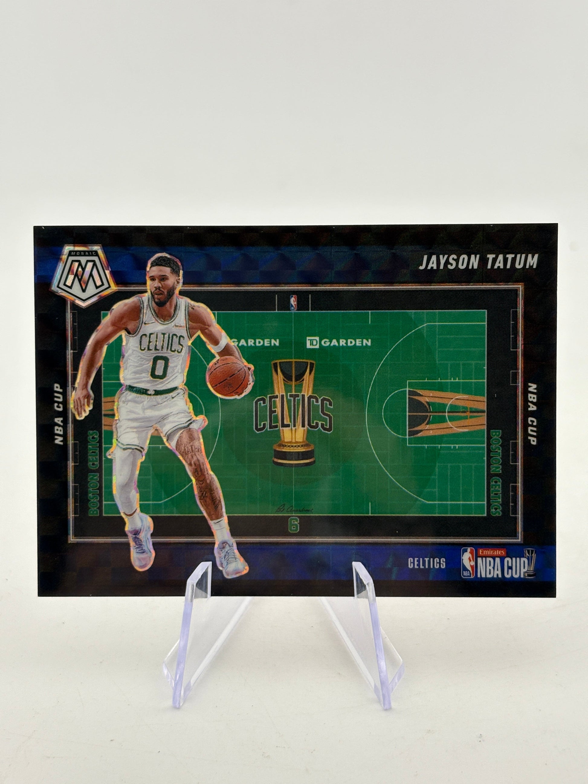 2024-25 Panini Mosaic NBA Cup Mosaic Prizm SP Jayson Tatum #23 Celtics FRENLY BRICKS - Open 7 Days