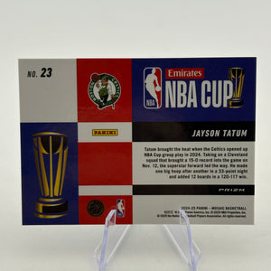2024-25 Panini Mosaic NBA Cup Mosaic Prizm SP Jayson Tatum #23 Celtics FRENLY BRICKS - Open 7 Days