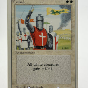 Magic The Gathering Vintage - Crusade Enchantment LP Rare Banned FRENLY BRICKS - Open 7 Days