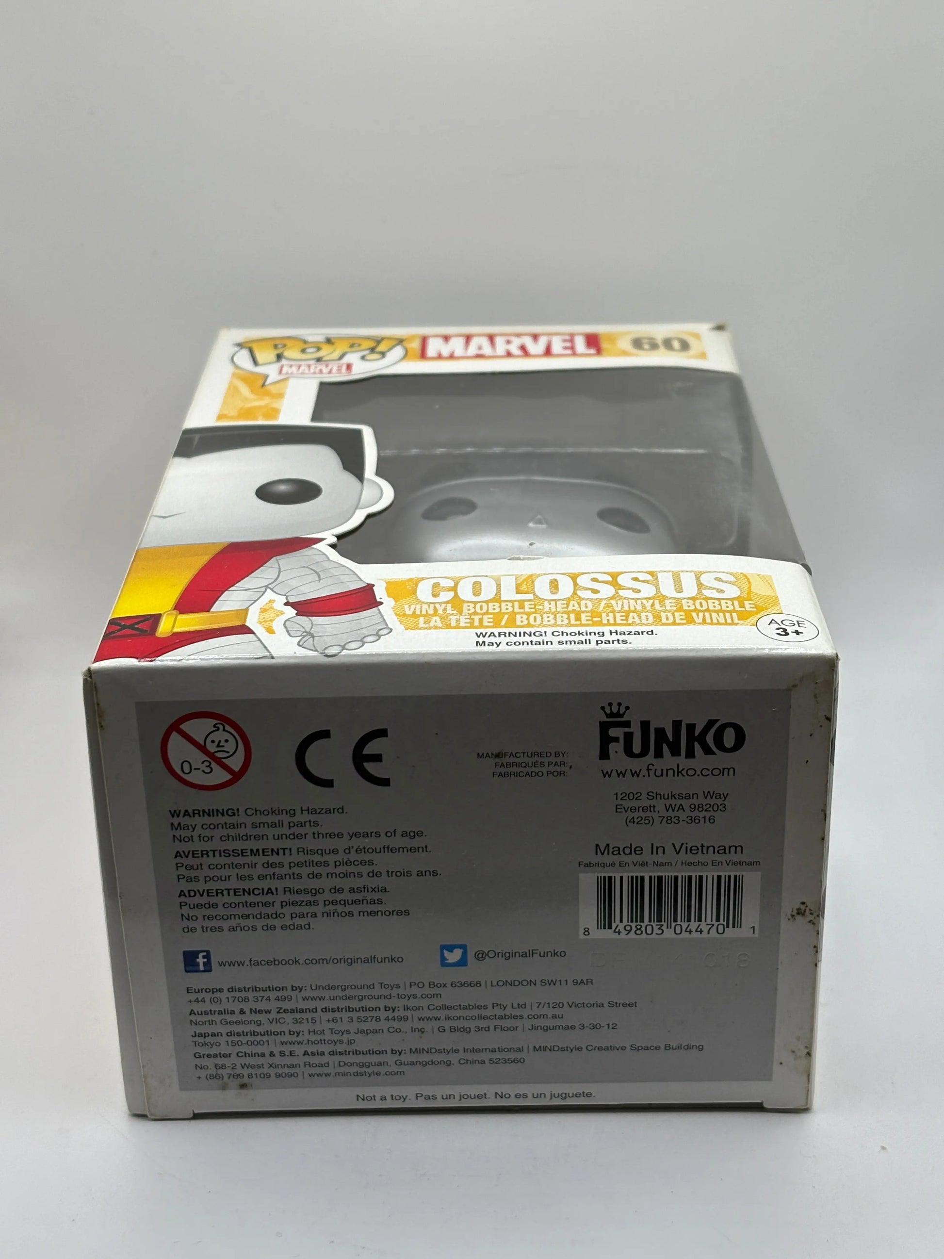 Funko POP! Marvel Marvel Colossus #60 Vinyl Bobble Head FRENLY BRICKS - Open 7 Days
