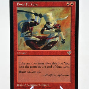 Magic The Gathering Vintage 1996 - Final Fortune 173 MP FRENLY BRICKS - Open 7 Days