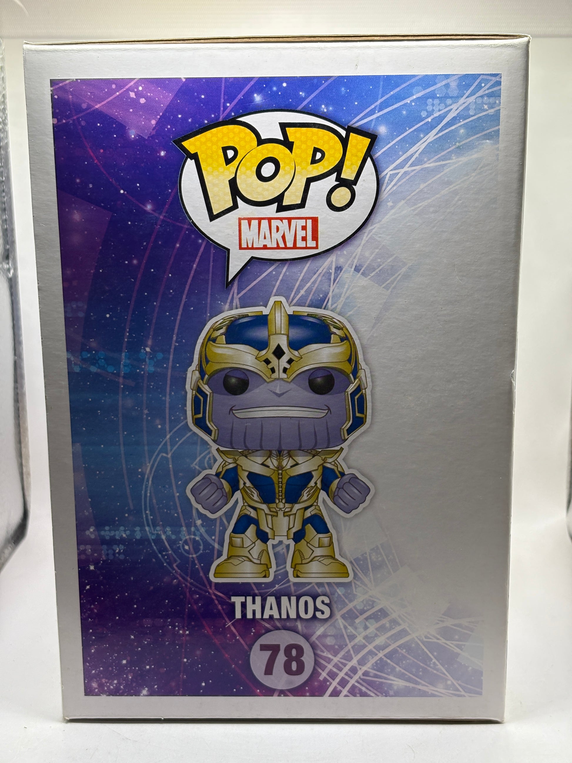 Funko POP! Marvel Guardians of the Galaxy #78 Thanos Glow Vinyl Bobble-Head image 4