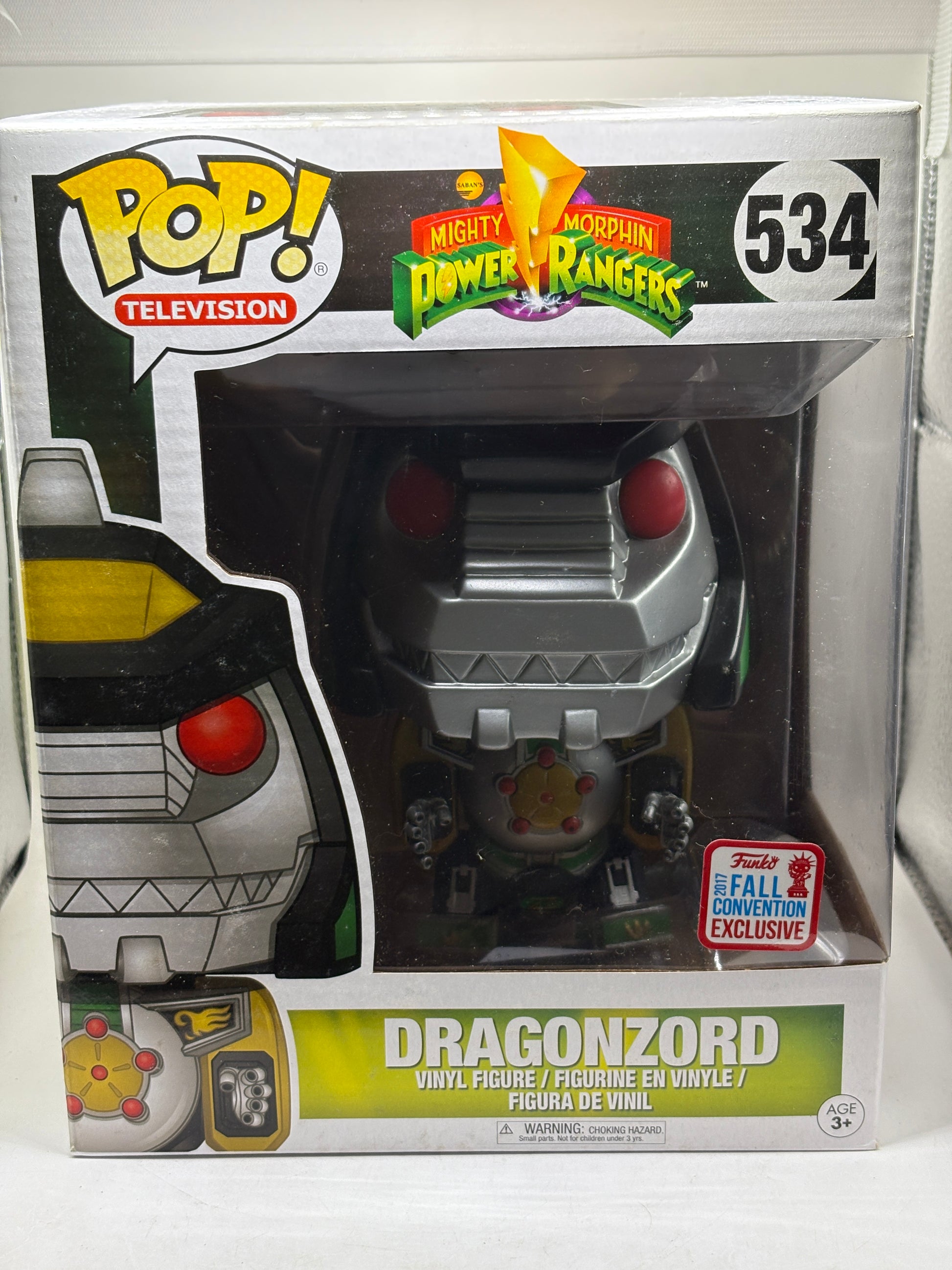 Funko POP! Television Power Rangers #534 Dragonzord 2017 Fall Convention image 1
