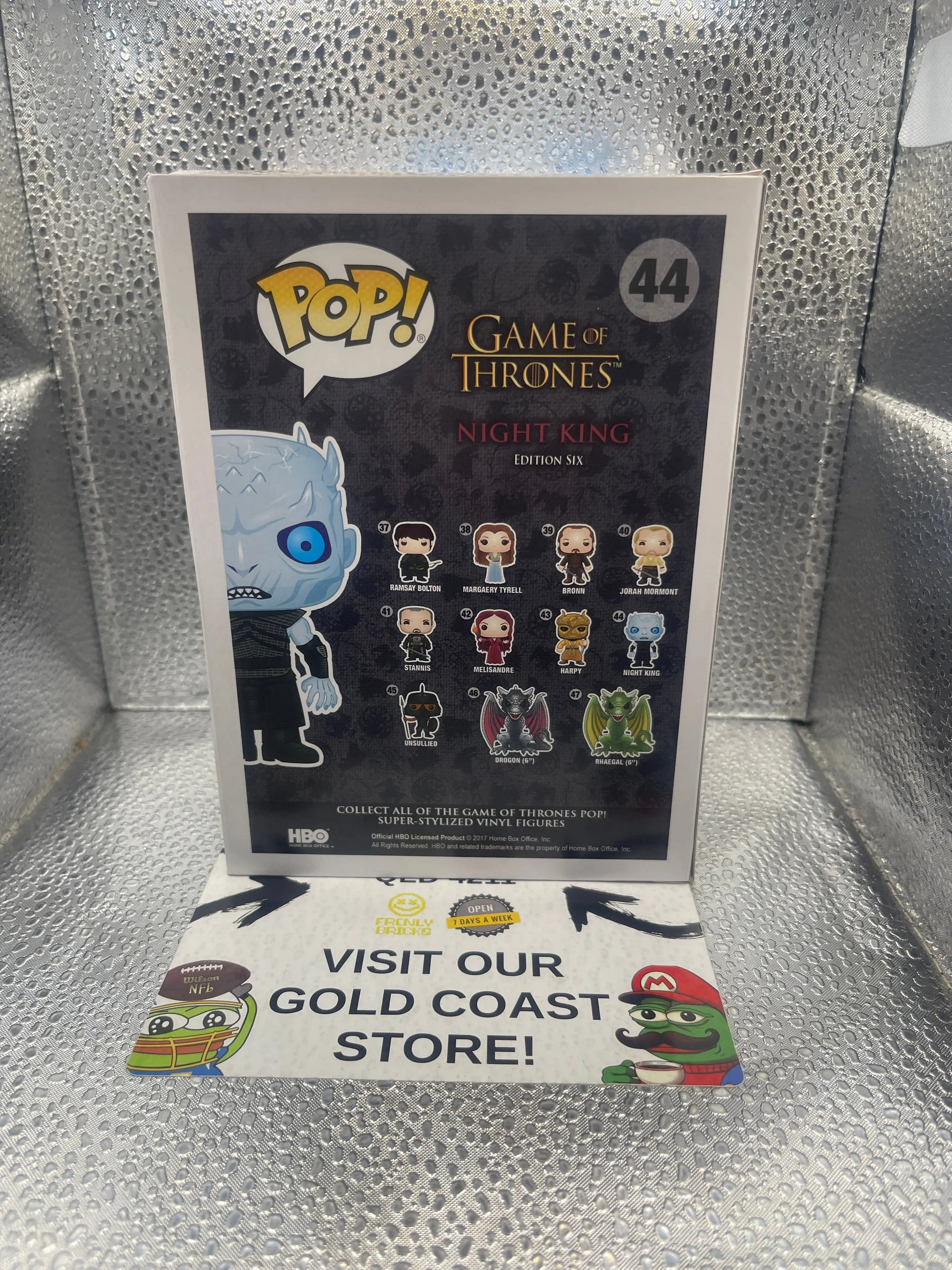 Funko Pop! Game of Thrones Night King #44 2017 Summer Convention Exclusive! FRENLY BRICKS - Open 7 Days