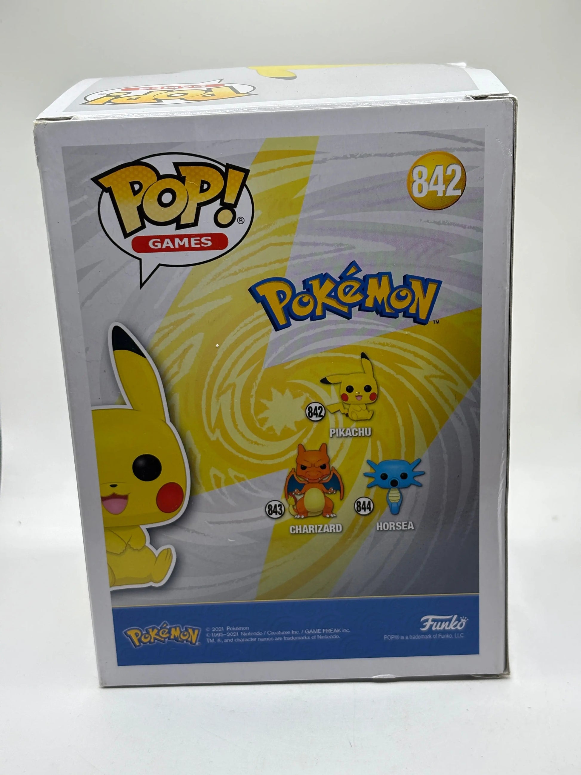 Funko POP! Games Pokemon #842 Pikachu 2021 Fall Con Diamond FRENLY BRICKS - Open 7 Days