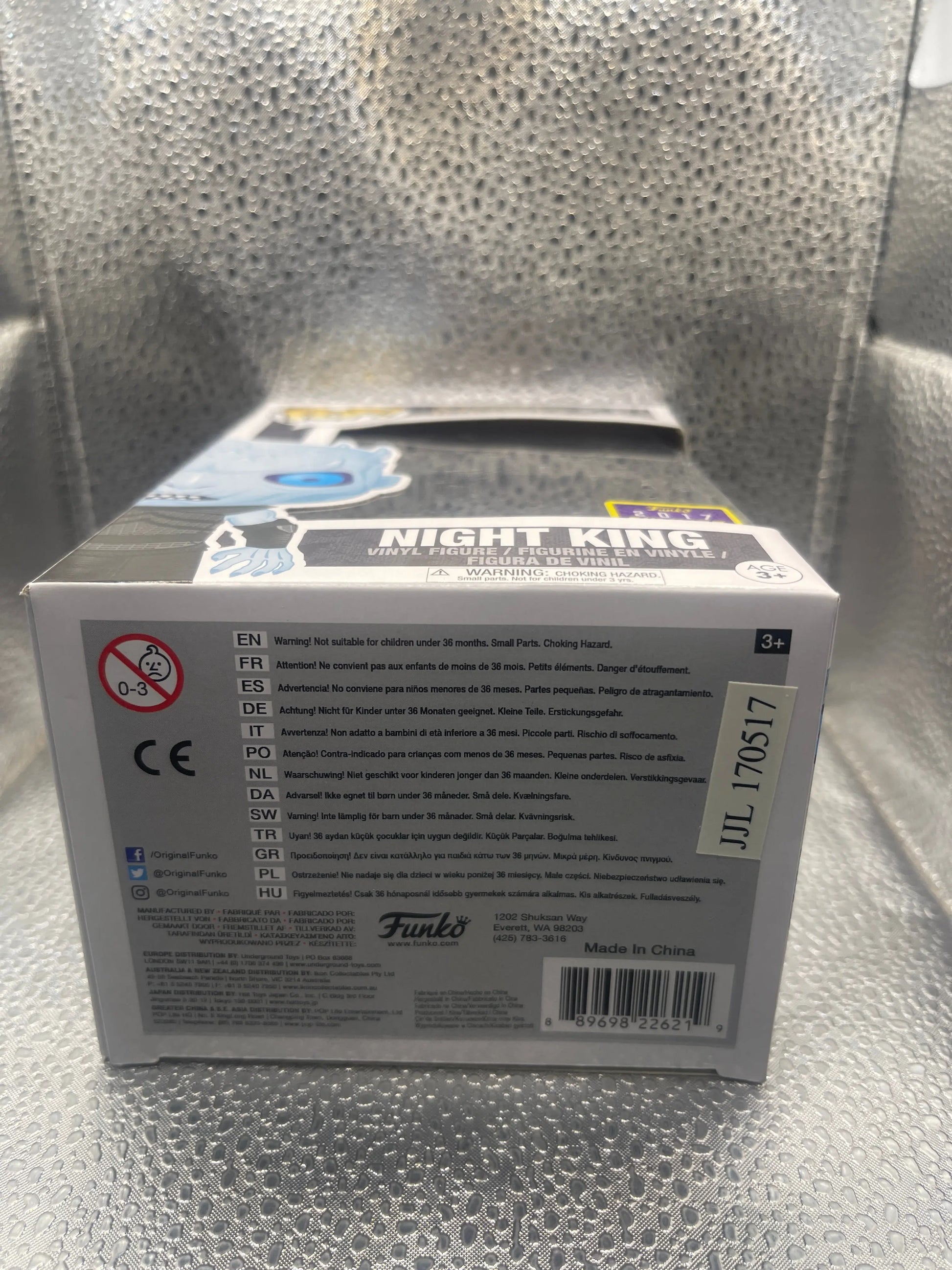 Funko Pop! Game of Thrones Night King #44 2017 Summer Convention Exclusive! FRENLY BRICKS - Open 7 Days