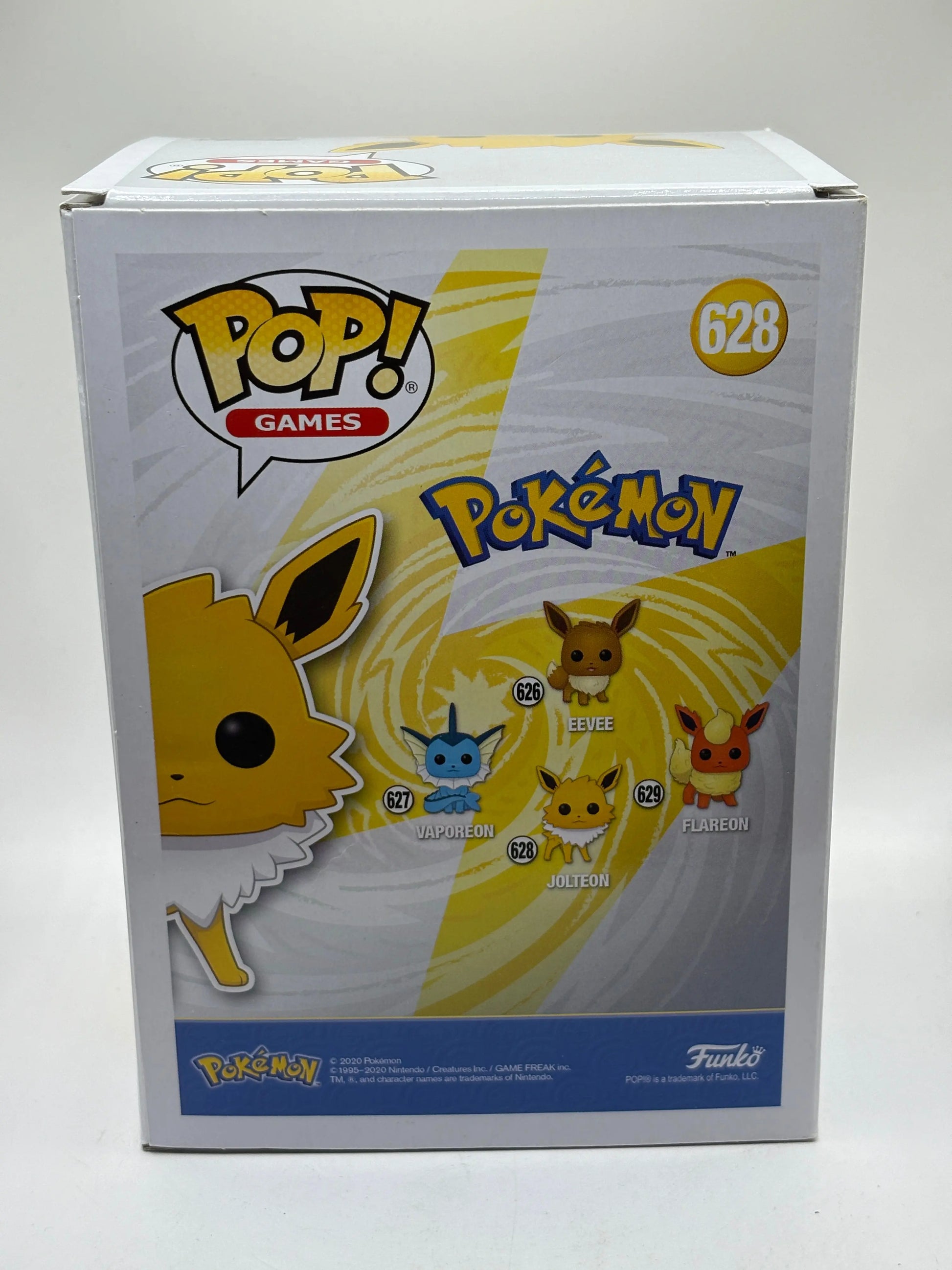Funko POP! Games Pokemon #628 Jolteon Vinyl Figure FRENLY BRICKS - Open 7 Days