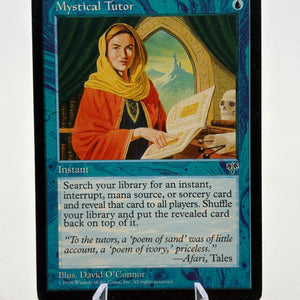 Magic The Gathering Vintage 1996 - Mystical Tutor LP (1) FRENLY BRICKS - Open 7 Days