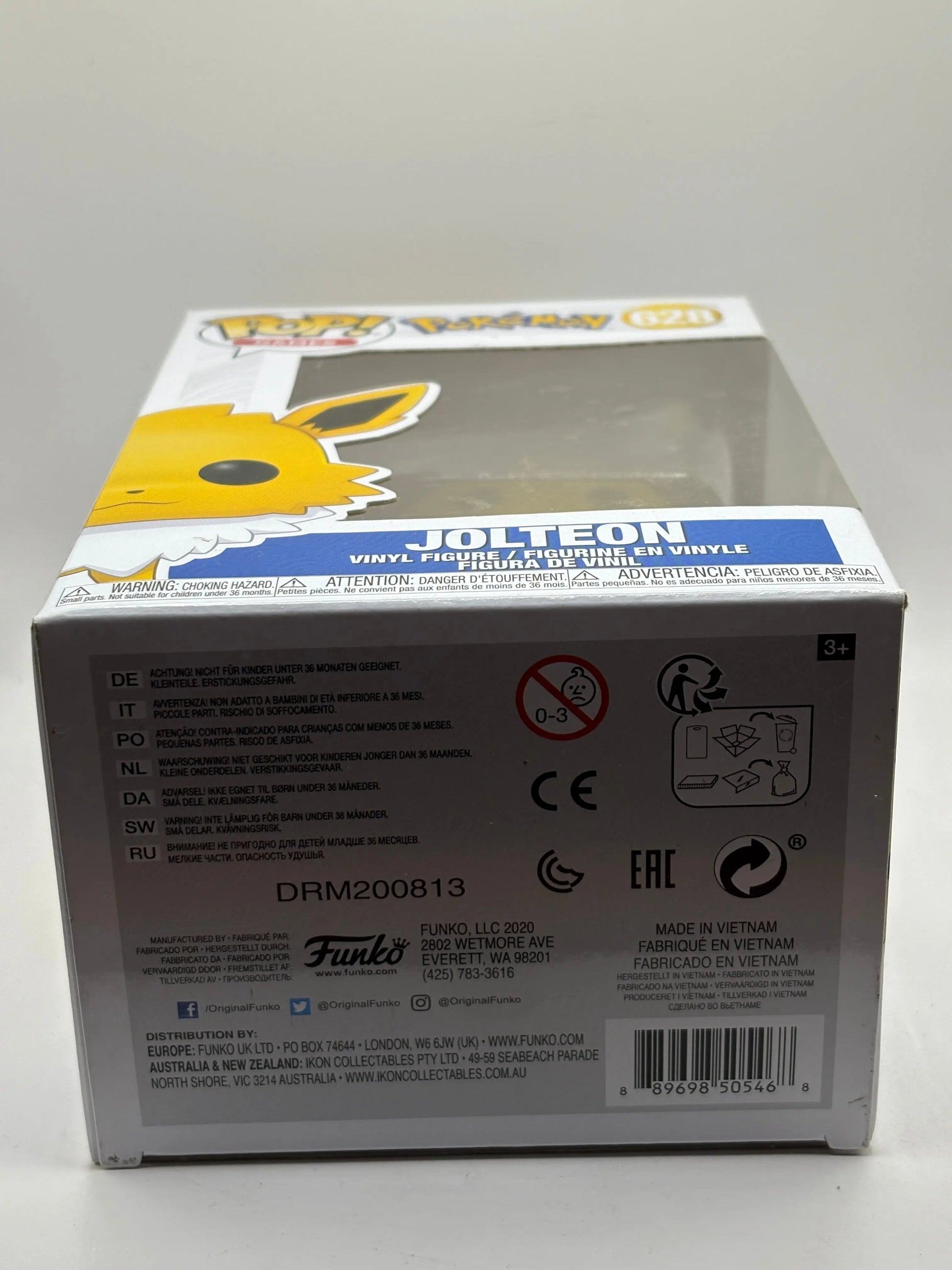 Funko POP! Games Pokemon #628 Jolteon Vinyl Figure FRENLY BRICKS - Open 7 Days