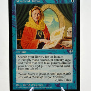 Magic The Gathering Vintage 1996 - Mystical Tutor LP (2) FRENLY BRICKS - Open 7 Days