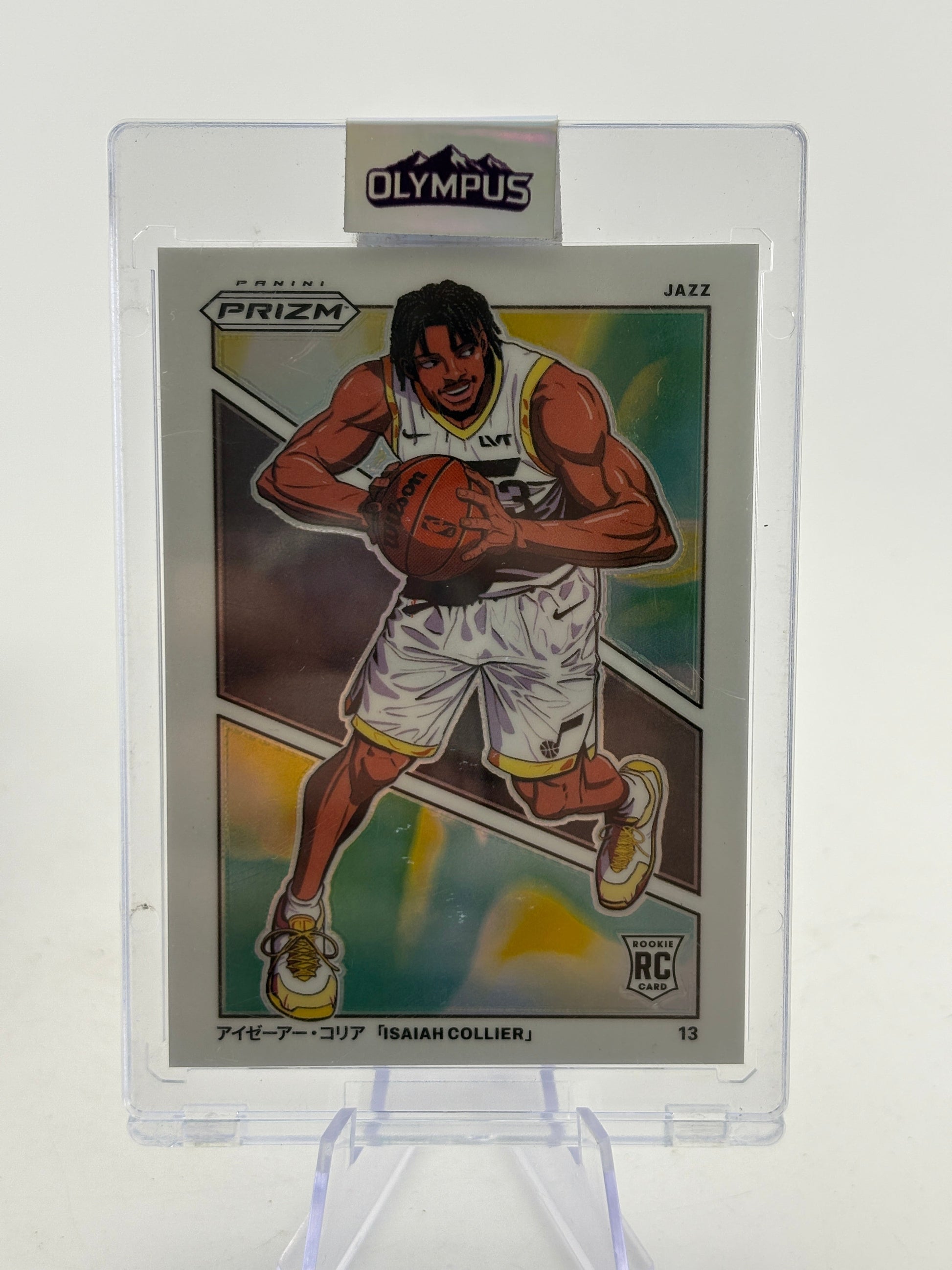 2024-25 Panini Prizm Basketball - Isaiah Collier #2 Manga Rookie Card SSP FRENLY BRICKS - Open 7 Days