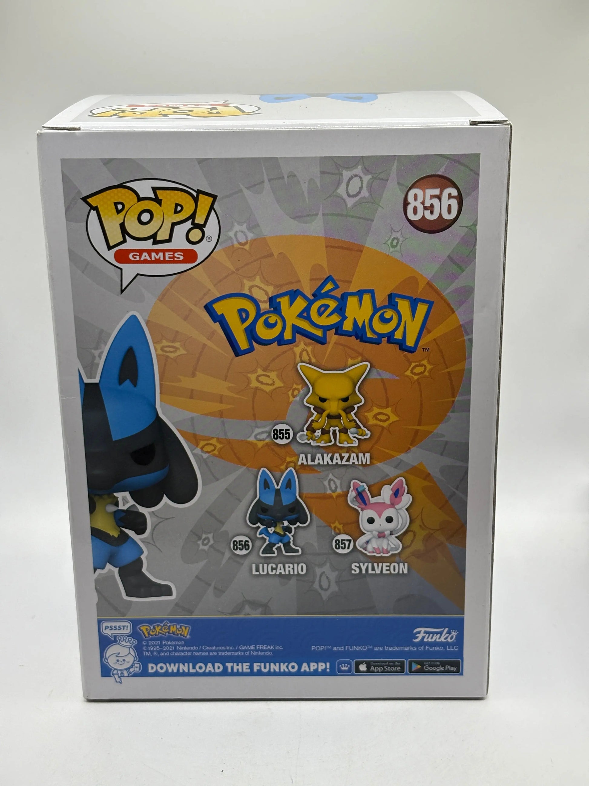 Funko POP! Games Pokemon #856 Lucario Vinyl Figure FRENLY BRICKS - Open 7 Days