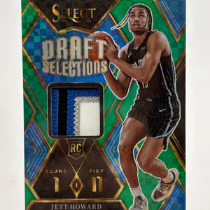 2023-24 Panini Select Basketball #DSM-JH Jett Howard Rookie Patch /5 FRENLY BRICKS - Open 7 Days