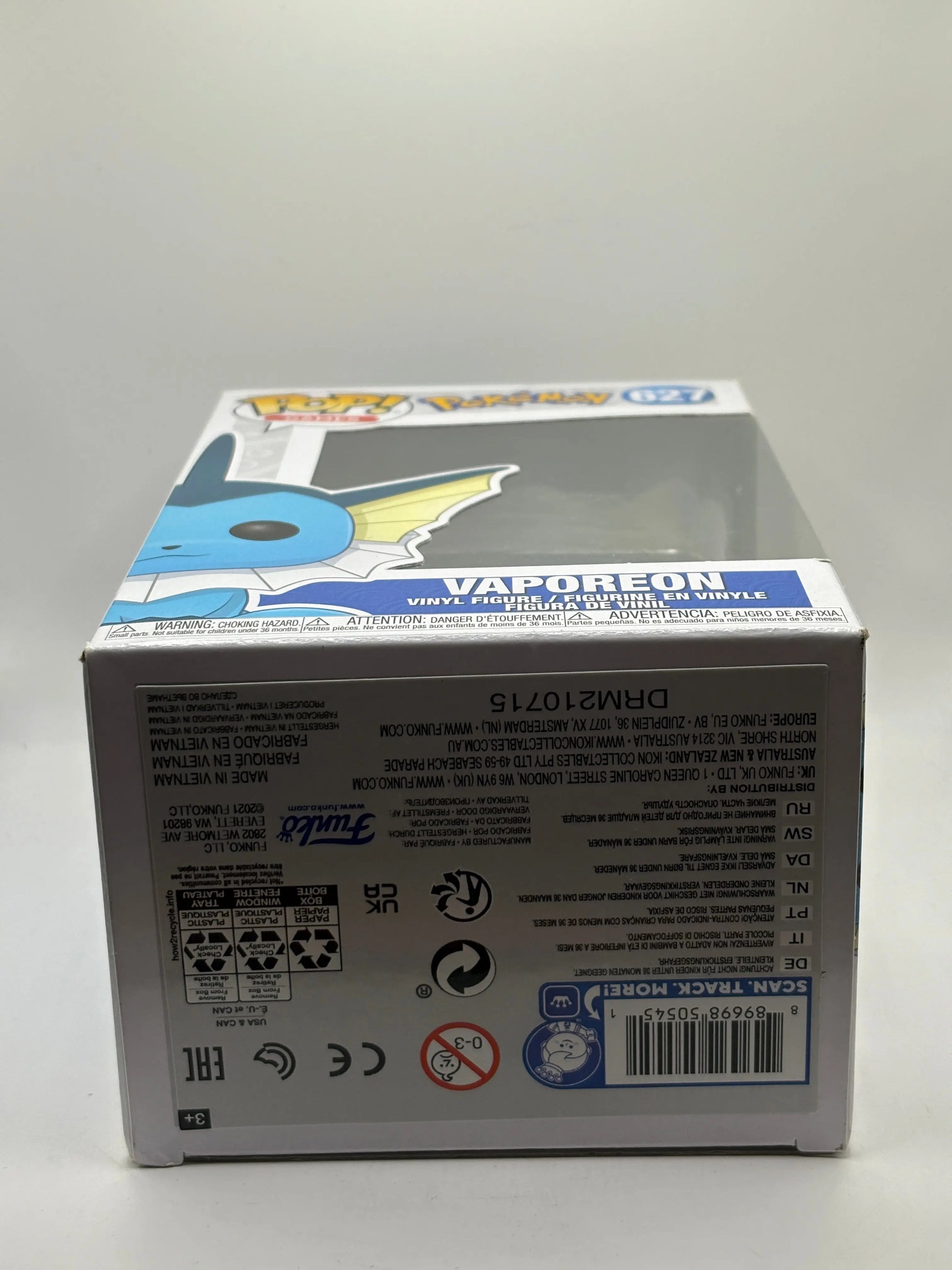Funko POP! Games Pokemon #627 Vaporeon Vinyl Figure FRENLY BRICKS - Open 7 Days