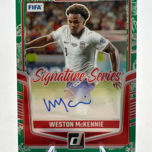 2024-25 Weston McKennie Panini Donruss Dragon Scale USMNT Autographed /99 FRENLY BRICKS - Open 7 Days