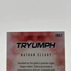 2026 Select NRL - Tryumph Nathan Cleary #TR67 Insert FRENLY BRICKS - Open 7 Days
