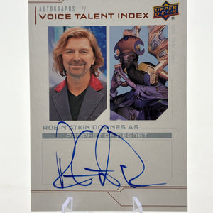 2024 Upper Deck Halo Legacy - Voice Talent Index Robin Atkin Prophet of Regret Auto FRENLY BRICKS - Open 7 Days